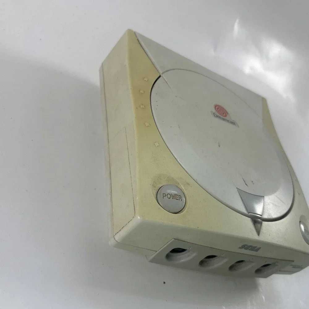 Sega Dreamcast Console HKT-3020 w/ NFL 2K2 Game Untested AS-IS